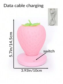 1 Đèn ngủ hình quả dâu phát sáng màu hồng dễ thương, Đèn hình quả dâu silicon dễ thương Trang trí phòng dễ thương, Đèn sạc đầu giường USB Đèn cảm ứng 3 bánh, Món quà dâu tây dễ thương Món quà bất ngờ cho bạn bè, chị em, bạn trai và bạn gái, cha mẹ, con gái, đèn trang trí nhà bếp, không khí nhà hàng Ánh sáng, Ánh sáng không khí phát sáng khuếch tán trong phòng ngủ, Ánh sáng hồng Màu ấm áp, Món quà được yêu thích và phổ biến Đèn ngủ Quà tặng sinh nhật, Đèn không khí tiệc tùng - màu vàng - Xem 8