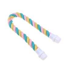 1pc Bird Cage U-Shaped Bird Rack Parrot Swing Climbing Ladder Stand Pole Bird Cage Climbing Rope - Multicolor - View 8