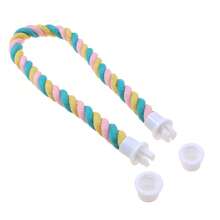 1pc Bird Cage U-Shaped Bird Rack Parrot Swing Climbing Ladder Stand Pole Bird Cage Climbing Rope - Multicolor - View 6