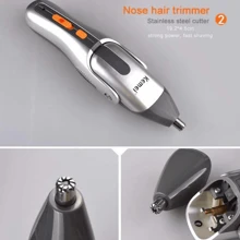 Kemei Rechargeable Electric Hair Clipper KM-680A 5 In 1 Hair Trimmer Shaver Nose Trimmer Body Hair Trimmer 5 In 1 - Gray - View 5