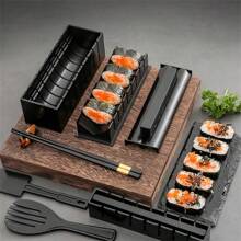 Creative Kitchen Utensils Rice Ball Mold Sushi DIY 10pcs Set Kitchen Tools Sushi Kit Sushi Model