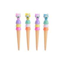 4 Bút Hoạt Hình Mèo Trung Tính, Hình Kem, Bút Viết Văn Phòng Phẩm Dễ Thương Cho Học Sinh - Nhiều màu - Xem 8