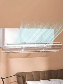 1pc Tấm chắn gió điều hòa không khí, Tấm dẫn hướng chống nhỏ giọt gắn tường, Túi, Bộ sắp xếp, Lưu trữ - Nhiều màu - Xem 6