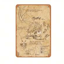 Fantastic Beast Murtlap Metal Tin Sign - Humorous Wall Art For Indoor/Outdoor Decor - Multicolor - View 7