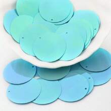 Większe okrągłe cekiny 30 mm PVC płaskie okrągłe cekiny 3 cm Hologram laserowe kolory konfetti Lentejuelas do rękodzieła taniec brzucha odzież akcesoria ślubne 20 g 60 szt.