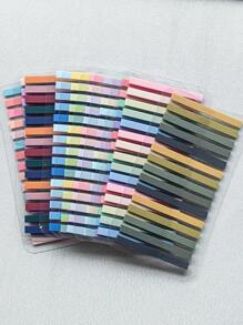 3000 Sheets Of 10 Kinds PET Sticky Notes Marker Tags Paper, Morandi Color, IN Style Stationery For Students Back To School - Multicolor - View 3