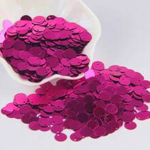 Paillettes Sequins 10mm Lớn Dẹt Tròn Cạnh Lỗ Sequin Lỏng Cho Thủ Công Khiêu Vũ Trang Sức Mặt Dây Chuyền Trang Trí Đám Cưới Phụ Kiện May Vá 20g 500 cái - Nhiều màu - Xem 25