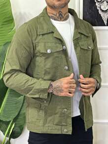 Men Shackets - 아미그린 - 보기 4