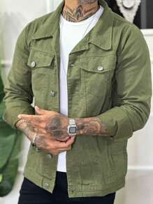 Men Shackets - 아미그린 - 보기 5