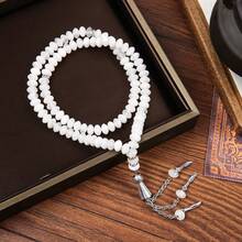 1入全新祈禱念珠，伊斯蘭教手持祈禱念珠手鍊，99顆珠子，男女皆可 - 手串手鍊 - 查看 18