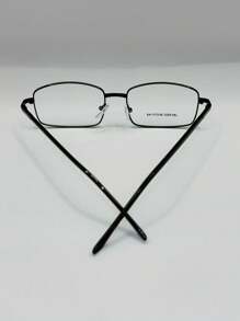 1PÇ Armaçao para oculos de grau metalico - Castanho - Visão 4