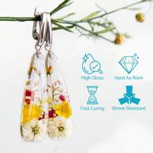 100g/200g/300g/500g/1000g 高透明 UV 水晶环氧树脂，快干 UV 固化树脂，适用于 DIY 工艺品