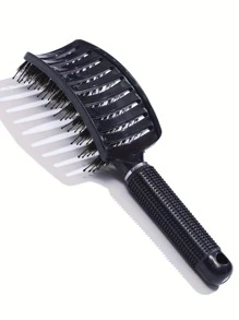 1 pieza Cepillo hueco curvo para cabello esponjoso seco y húmedo - Peine de masaje del cuero cabelludo para hombres y mujeres, herramientas de peluquería y peinado para salón, accesorios para el cabello, cepillos, peines, productos y accesorios para el cabello para barbería, salón de belleza, artículos esenciales de viaje, regreso a la escuela, artículos esenciales de viaje y vacaciones, accesorios para el cabello para mujeres, cepillo, cepillos para el cabello, cepillo de borde, cepillo para el cabello, peine, peine para el cabello, cepillo desenredante, cepillo de bola, mini cepillo para el cabello, juego de cepillos para el cabello, peine de madera, peine, cepillo para el cabello hacia atrás, cepillo para el cabello, cepillo de borde, cepillo para el cabello, peine para el cabello, juego de cepillos para el cabello, peine para el cabello, mini cepillo para el cabello, cepillo desenredante, productos para el cabello, herramientas para el cabello, cosas para el cabello, cuidado del ca - Multicolor - Ver 14