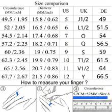 復古時尚黑色瑪瑙銀款男戒，朋克商務派對嘻哈風格男士禮物 - 銀色 - 查看 6