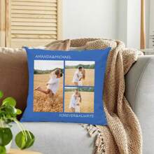1pc Custom Photo Collage Pillow With Insert, Personalized Pillow With 2 Photo, Customized Gifts For Friends, Pictures Of Pillows, Private Photos Of Pillows, Real Person Homemade Birthday Gifts, ,Breathable,Lightweight,Washable,Funny,Cute,Love,Soft,Comfortable,Elegant,Simple,Custom,Personalized,Unique,Ideal Gifts For Him,Ideal Gifts For Her,Him,Her,Boyfriend,Girlfriend,Dad,Mom,Family,Friends,Pets,Son,Daughter,For Anniversaries,For Mother's Day,For Birthdays,For Valentine's Day,For Graduation,For Father's Day,For Children's Day,For Weddings,For Housewarming,Sofa,Bed,Car,Tea Room,Bedroom,Bathroom,Living Room,Dining Room - Multicolor - View 9