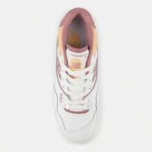 New Balance 550 - White With Rosewood and Hazy Peach - View 5