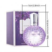 100ml Perfumes Para  Original Perfume Perfumes para hombres y mujeres Bola de cristal fragancia floral - MORADO - Ver 7