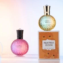 100ml Perfumes Para  Original Perfume Perfumes para hombres y mujeres Bola de cristal fragancia floral - MORADO - Ver 4