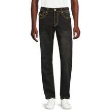 Geno Big T Relaxed Slim Fit Jeans - GREY HUMID - View 1