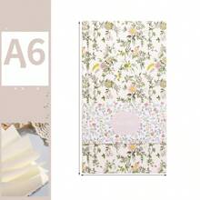 One Travel Pressed Flower Blank Journal With Groove. All Pages Are Blank Back To School - A6 - View 8