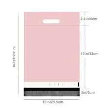 100 Pcs Pink Star Poly Mailers With Handles, 10x13 Inches Packaging Bags With Self Sealing Strips, Durable Mailing Bags For Boutique, Cosmetics, And Clothing - Pink - View 10