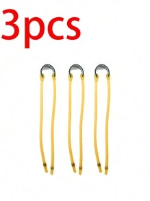 3入組專業彈弓替換彈簧，大量野獸狩獵和射擊遊戲的完美選擇 - 黃色 - 查看 3