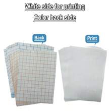 Tonpei A4 10sheets Light Dark Heat Transfer Paper Back To School