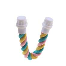 1pc Bird Cage U-Shaped Bird Rack Parrot Swing Climbing Ladder Stand Pole Bird Cage Climbing Rope - Multicolor - View 7