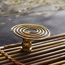 5 chiếc Hộp đựng nhang bầu mini, Lư hương bằng kim loại hợp kim, Đồ trang trí thủ công cho Spa, Yoga, Thiền, Trang trí nhà cửa, Trang trí phòng, Quà tặng (Không bao gồm nhang) - Nhiều màu - Xem 4