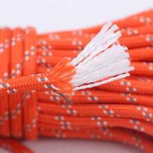 20m 6mm Thick Water Rescue Rope, Safety Rope, Lifebuoy Nylon Floating Rope, Reflective Floating Rope For Salvage - Orange - View 6