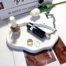 1 Khay đựng trang sức/đồ trang trí nhỏ cho nữ, giá đựng nhẫn, đĩa silicon hình đám mây độc đáo, đồ trang trí phòng xinh xắn, quà tặng Ngày của Mẹ, sinh nhật, quà tặng ấm áp cho gia đình, quà tặng Ngày Valentine, trang trí phòng. - trắng - Xem 13