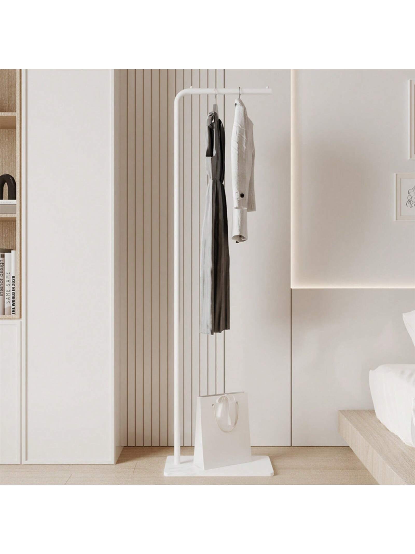 حامل ملابس عصري والقاعدة لأربعة أقبية، غرفة المعيش...