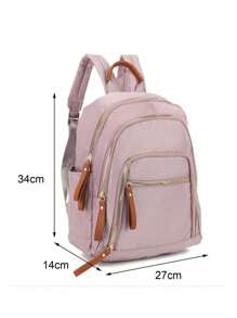 Mochilas de vuelta al colegio - Azul Marino - Ver 3