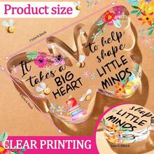 Acrylic Butterfly Teacher Appreciation Decor - Perfect Thank You Gift For Educators, No Power Needed - 1pc - View 3