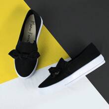 Women Wedge Sneakers - 黑色 - 查看 1