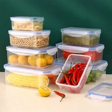 Kotak Makan Siang & Kotak Makan Siang Terisolasi, Toples Makanan Terisolasi - Clear - View 8