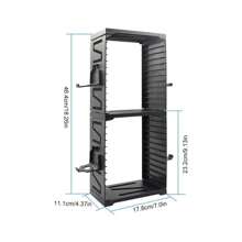 FOR Video Game Storage Tower Compatible With PS4 Switch Games, Universal Video Games Discs Organizers 24 PCS With 4 Controllers Holder, Game Disk Box Stand Rack Accessories - Game CD Storage Rack - View 6