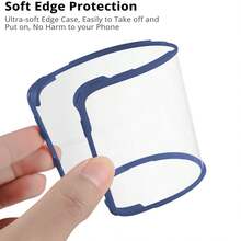 360° 全身双重保护套，内置屏幕保护膜，兼容小米 14T 13T 12T 14 11T Pro POCO F6 X4 X5 F3 M5S X6 F5 Pro 13 12 11 Lite 5G NE，兼容 Redmi Note，兼容 OPPO Galaxy - 藍色 - 查看 6