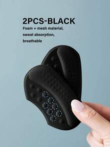 2/4/8/12pcs Comfortable And Soft Heel Pads, Transparent Anti-Slip Heel Stickers, Self-Adhesive Anti-Wear Heel Inserts, Heel Care Protectors, Shoe Size Adjuster Tool,For Women High Heels Women Pumps And Men Sneakers Shoes Summer Daily Wear