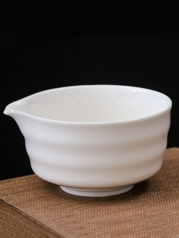 One-Piece High-Quality Ceramic Matcha Bowl, Portable , Suitable For Business Meetings, Art Appreciation, Tourism And Leisure, Japanese Style Tea Ceremony Back To School