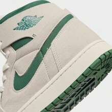 Zapatos casuales Air Jordan 1 Zoom CMFT 2 para hombre - DV1307-130/Blanco cumbre/Verde oxidado/Bicoastal - Ver 4