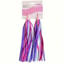 Kids' Scooter Streamers, Bicycle Decorative Streamers With Colorful Ribbons And Tassels - Multicolor - View 7