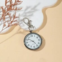 1pc Women's Multicolor Luminous Watch Keychain Pendant, Suitable For Nurses, Students And Exams, Creative Mini Pocket Watch, Gift For Classmates And Couples Car Accessories Bag Charm School Letter Cute Goth Y2k Bag Lanyards With Id Holder Car Accessories Bag Charms