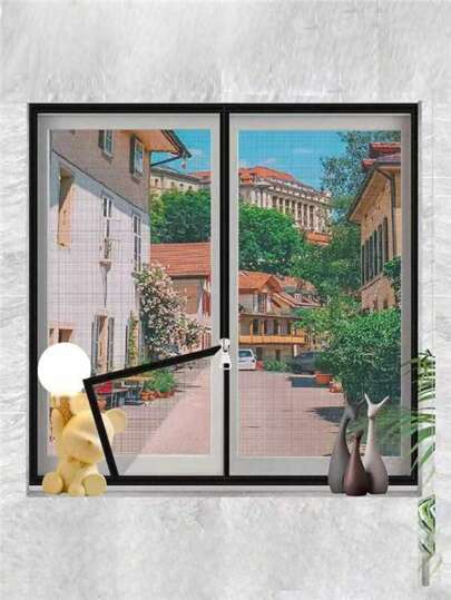 1 peça Tela Auto-adesiva de Rede Mosquiteira para Janela, Fácil de Instalar para Cozinha e Porta, Respirável e Lavável. Preço Original: $5.55, Preço com Desconto: $0.99 (Economize $4.56 - 82% de Desconto). Frete Grátis. Vendido por Qwqea Home Store. Veja uma Prévia. Itens Similares.