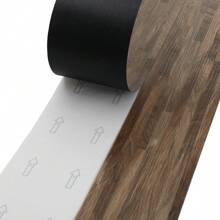 LIVINGANDHOME Living And Home 21/36 Pcs/Set Home Decoration Rustic Lifelike Wood Grain Effect Self-Adhesive PVC Flooring Planks,Vinyl Flooring,Vinyl Floor Tile,Floorboard Planks,Waterproof Floor Stickers,Wall Sticker,Home DIY Design Flooring Covering Planks For Kitchen, Bedroom,Living Room, And Bathroom,Home Decor Wallpaper(Cover Area: About 3/5 Square Meters) - Dark Brown - View 2