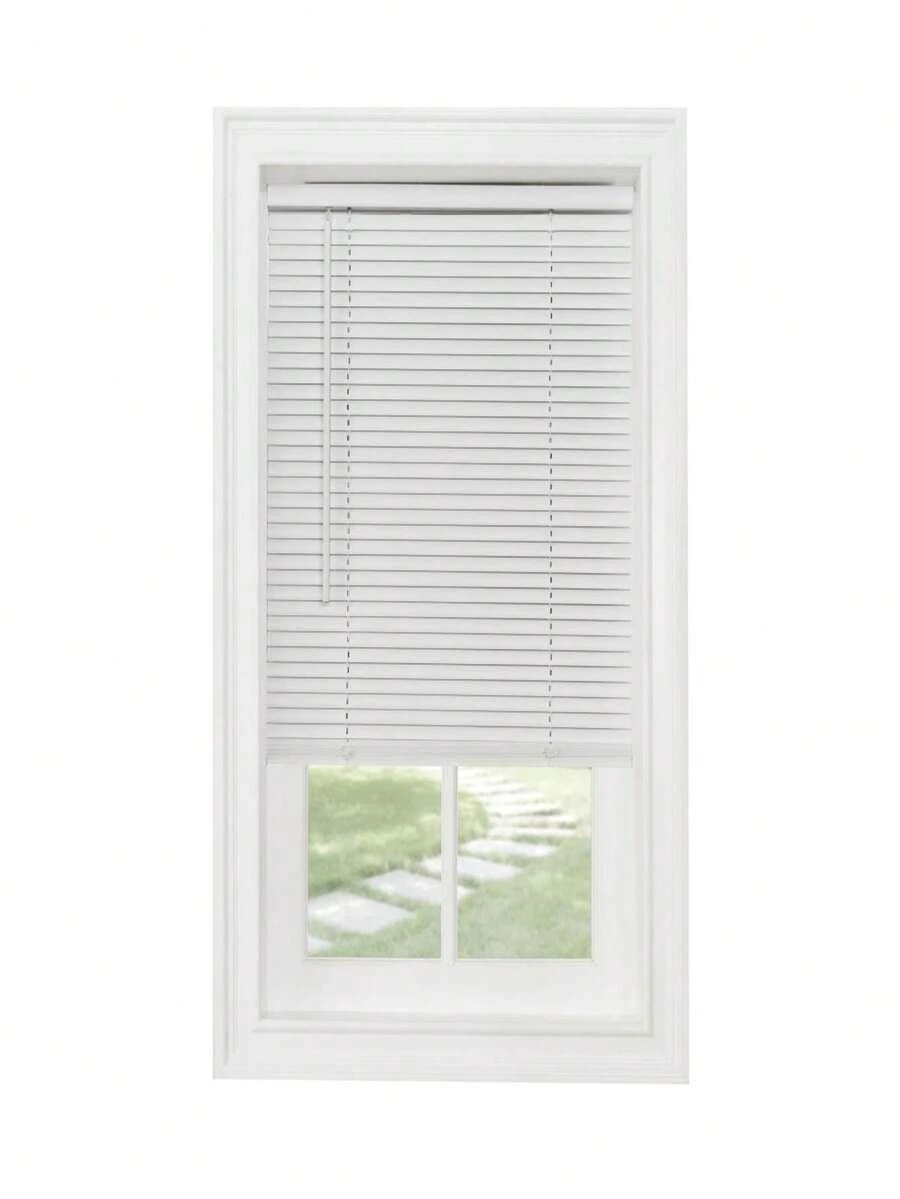 36 X 72 In. GII Morningstar Cordless Vinyl Light Filtering Mini Blinds, White - 白色 - 查看 1