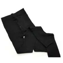 Men Thermal Underwear Bottoms - 黑色 - 查看 2