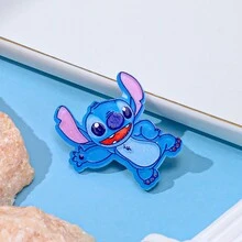1 pieza Diadema de anime, pasador de pelo de dibujo animado Stitch, banda de goma Kawaii, accesorios de pelo, regalo para niñas - cso0031-0035 - Ver 8