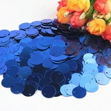 15mm Round Sequins Side Hole Loose Cup Sequin 1.5cm AB Mix Color Paillettes For Jewelry Making Diy Sewing Garment Craft Wedding Dress Decor 20g 210pcs