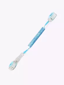 1.5米可伸縮反丟失小孩手鐲，帶彈簧伸縮系帶和鑰匙鎖，多功能防丟失手鐲